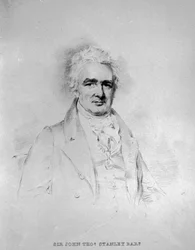 Sir John Thomas Stanley Bart, 1st Lord Stanley of Alderley, Engraved by Isaac W. Slater